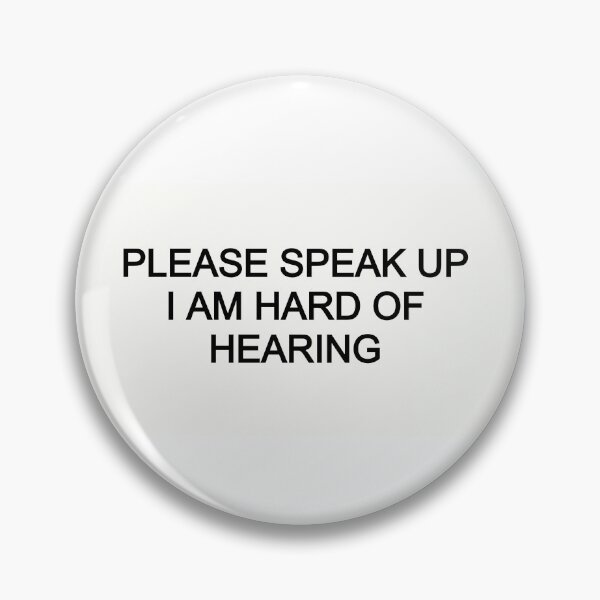 Item preview, "Speak Up" White On Black designed and sold by ChaosDesignC.