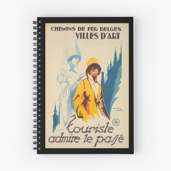 Item preview, Chemins des Fers Belges retro poster designed and sold by CorasPosters.