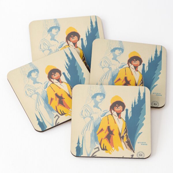 Item preview, Chemins des Fers Belges retro poster designed and sold by CorasPosters.