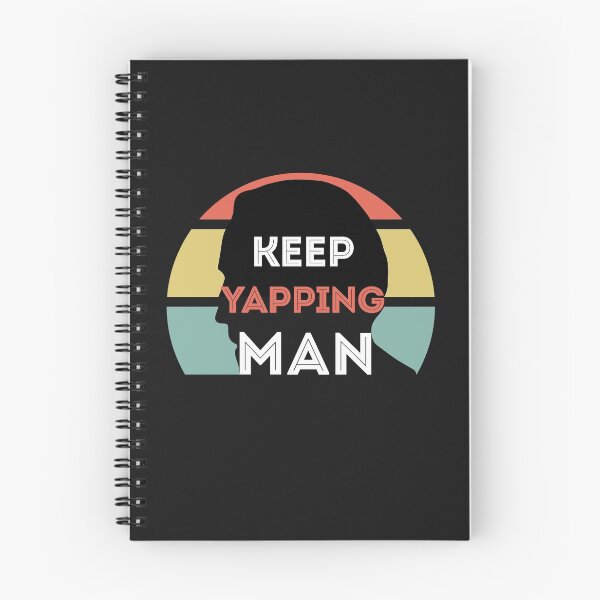 Item preview, keep yappin man designed and sold by Jake  Knifer.