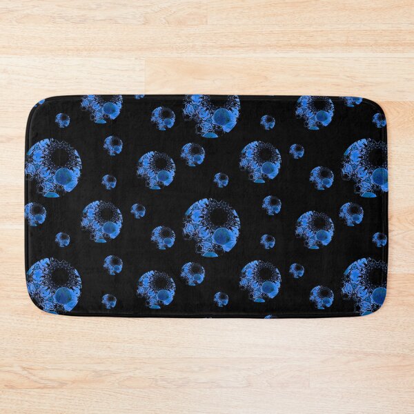 Item preview, Blue Alien Bubble Pattern  designed and sold by Michell Rosenthal.