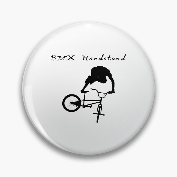 Item preview, Bmx Handstand Greyscale  Quote Art Design Inspira designed and sold by vividpixelusa.