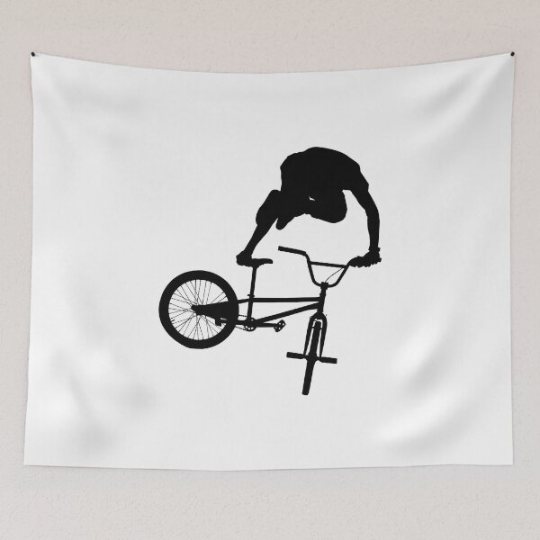 Item preview, Bmx Handstand Greyscale  Quote Art Design Inspira designed and sold by vividpixelusa.