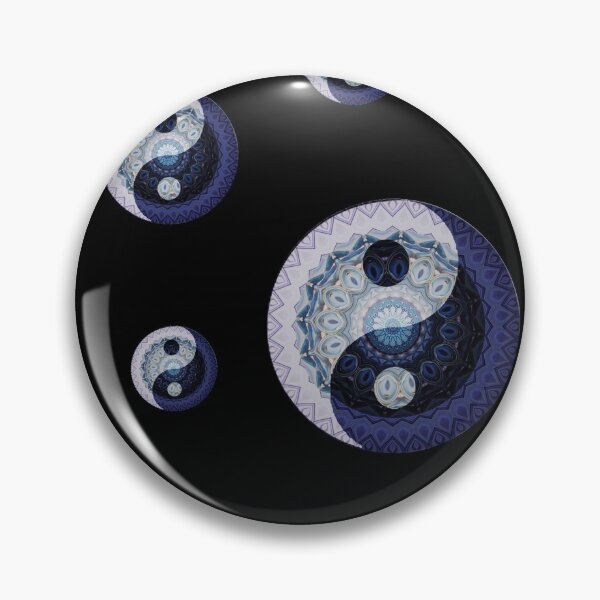 Artikelvorschau, Yin Yang Mandala Muster entworfen und verkauft von Michell Rosenthal.