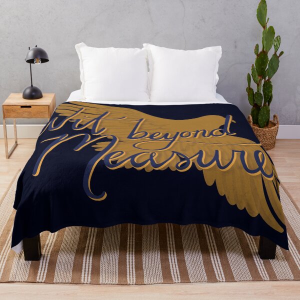 Item preview, Wit Beyond Measure, On Dark Blue designed and sold by Katie O'Shaughnessy.
