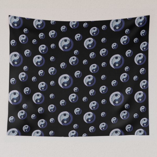 Item preview, Patrón Yin Yang Mandala designed and sold by Michell Rosenthal.