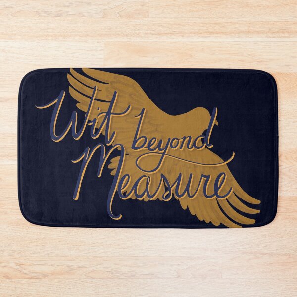 Item preview, Wit Beyond Measure, On Dark Blue designed and sold by Katie O'Shaughnessy.