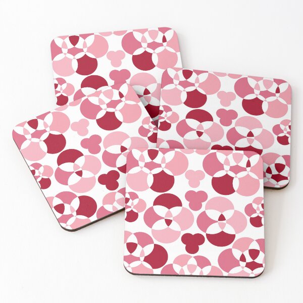 Item preview, Retro Geometric Carmine  designed and sold by Mehwish.