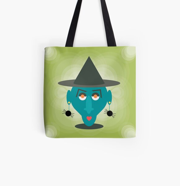 Bewitched All Over Print Tote Bag