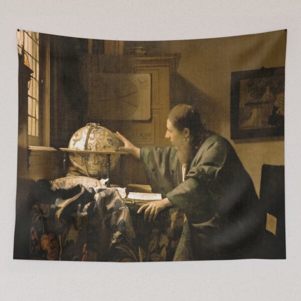 Item preview, Johannes Vermeer "The Astronomer" designed and sold by Alexandra Dahl.