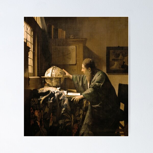 Item preview, Johannes Vermeer "The Astronomer" designed and sold by Alexandra Dahl.