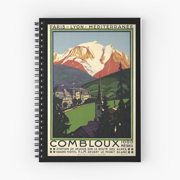 Item preview, Combloux retro poster designed and sold by CorasPosters.