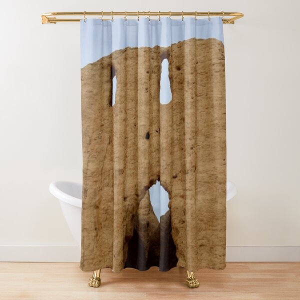 Kishi Kos Asar settlement Shower Curtain