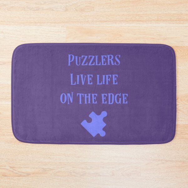 Item preview, Funny Puzzle Players Live Life on the Edge designed and sold by Punchzip.