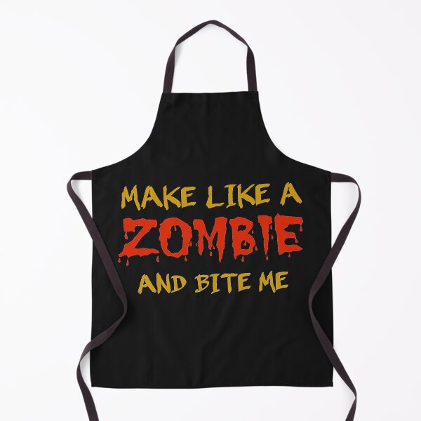 Item preview, Make like a zombie and bite me designed and sold by Monkey204.