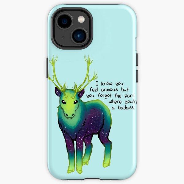 "The Part Where You're a Badass" Galaxy Caribou iPhone Tough Case