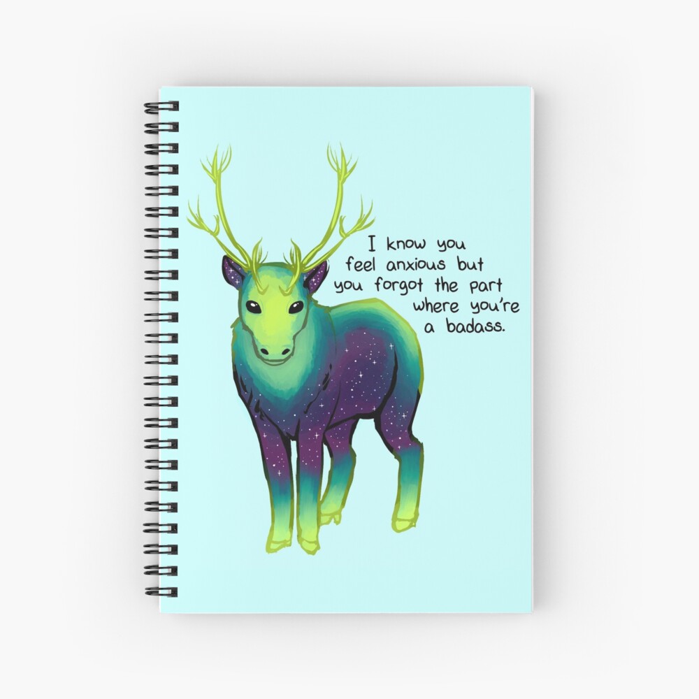 Item preview, Spiral Notebook designed and sold by thelatestkate.