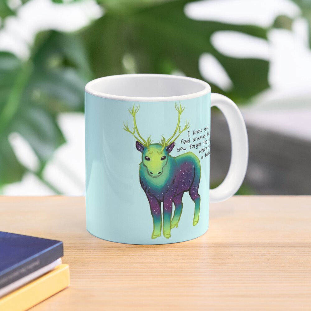 "The Part Where You're a Badass" Galaxy Caribou Mug