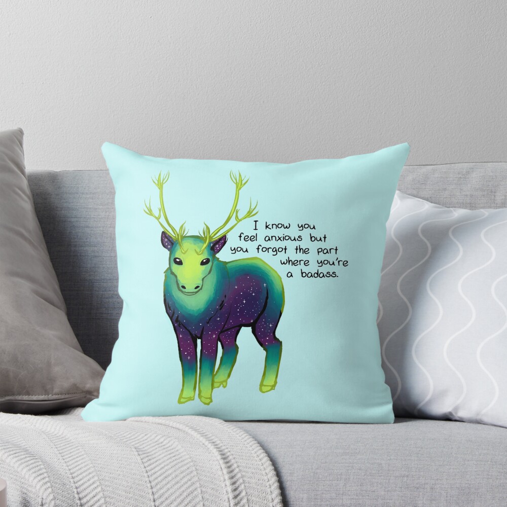 Item preview, Throw Pillow designed and sold by thelatestkate.