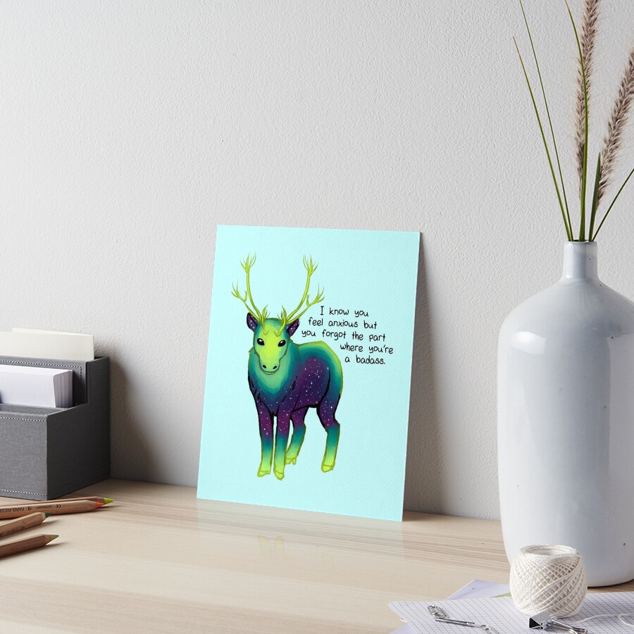 Item preview, Art Board Print designed and sold by thelatestkate.