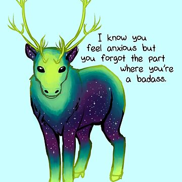Artwork thumbnail, "The Part Where You're a Badass" Galaxy Caribou by thelatestkate