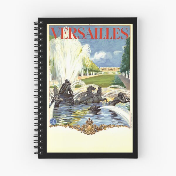 Item preview, Versailles retro poster designed and sold by CorasPosters.