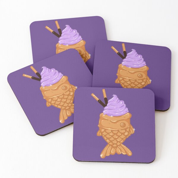 Item preview, Taro Icecream Taiyaki designed and sold by Emrysartistry.