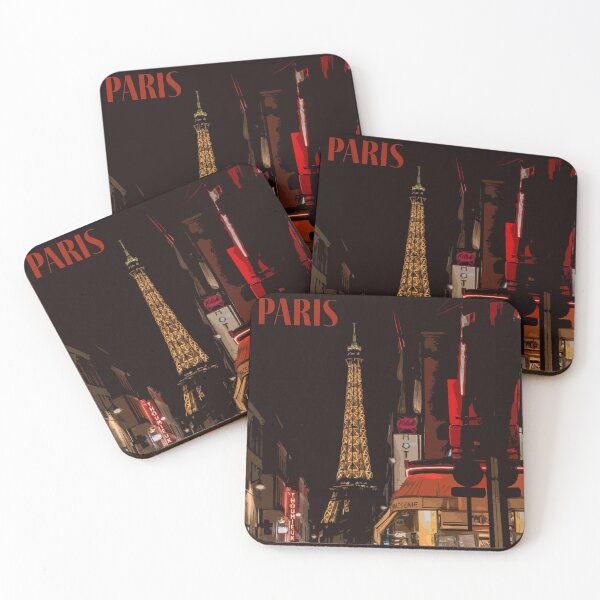 Item preview, Parisian Night Scene designed and sold by Erin Shannon.