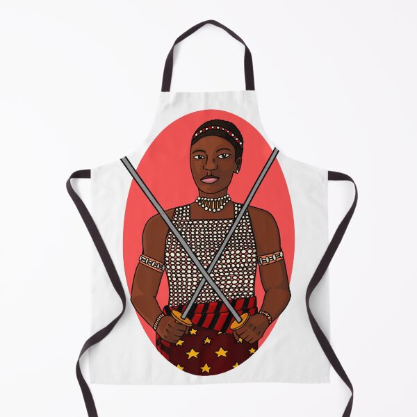Item preview, Female African Warrior designed and sold by AudreyBagelArt.