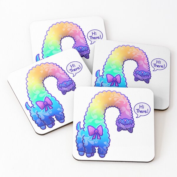 Item preview, Friendly, Rainbow Alpaca designed and sold by Xeinnata.