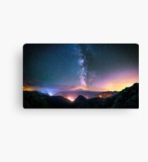 Beautiful Light Pollution Canvas Print