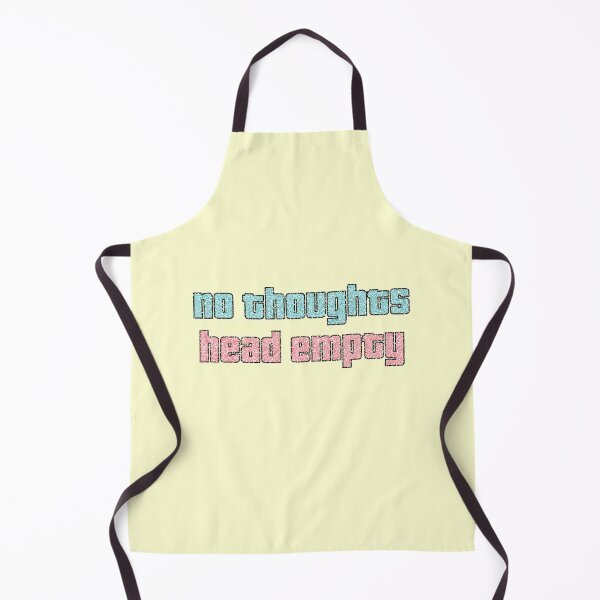 Item preview, No Thoughts Head Empty Glitter Aesthetic designed and sold by thefrshmachine.