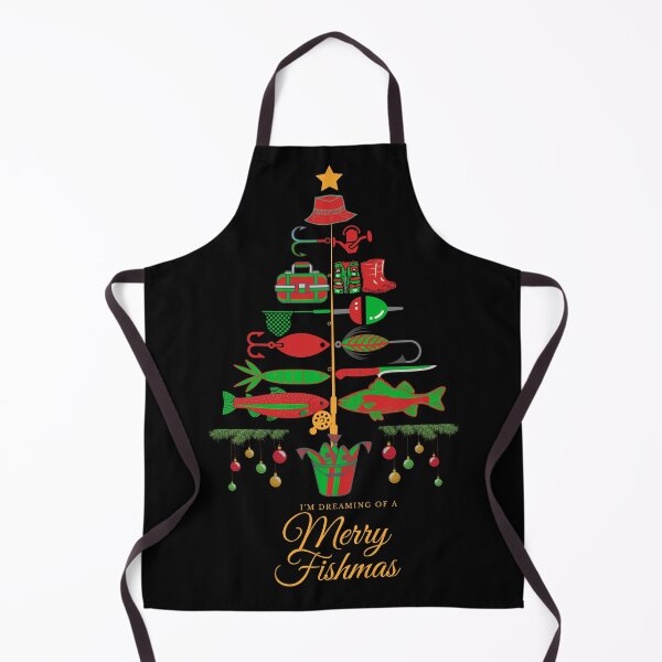 Item preview, Merry Fishmas | Fishing Gear Christmas Tree Decorations designed and sold by InkItStudio.