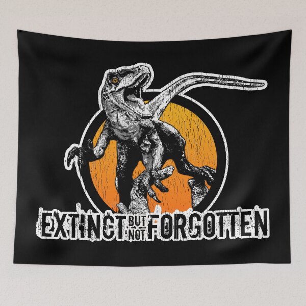 Item preview, Dinosaur Velociraptor Dominion Art Extinct but not Forgotten designed and sold by DebiPhillips.