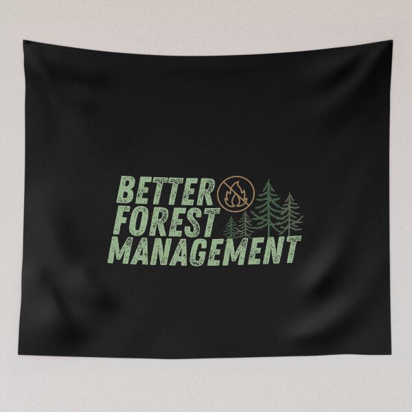 Item preview, Better Forest Management Debate Distressed Design designed and sold by MixedBagMerch.