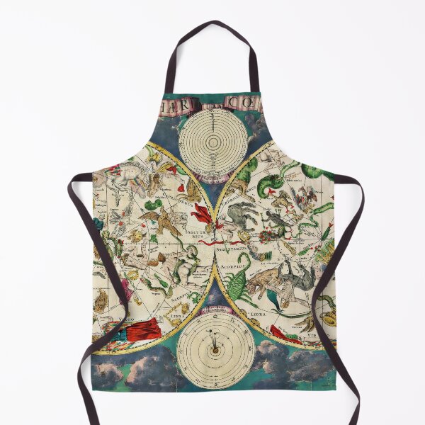 Item preview, Jigsaw Puzzle Celestial Star Signs Zodiac Chart Map from 1670, 1000 Piece Adults designed and sold by StickerArtwork.