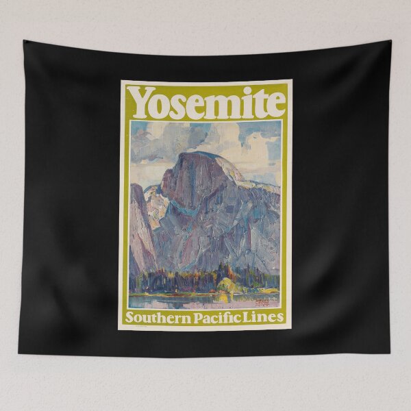 Item preview, Yosemite retro poster designed and sold by CorasPosters.