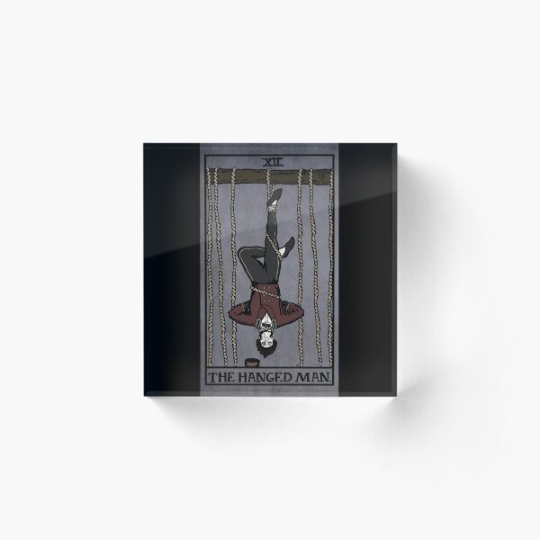 12 - The Hanged Man - The Usher Acrylic Block