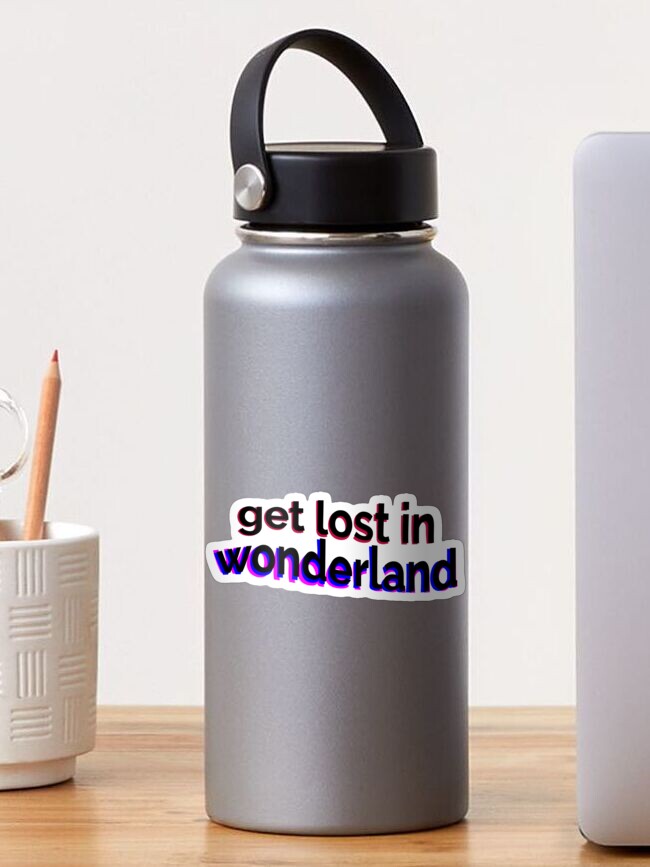 Thumbnail 1 of 3, Sticker, Get Lost in Wonderland Shawn Mendes designed and sold by raluca20.