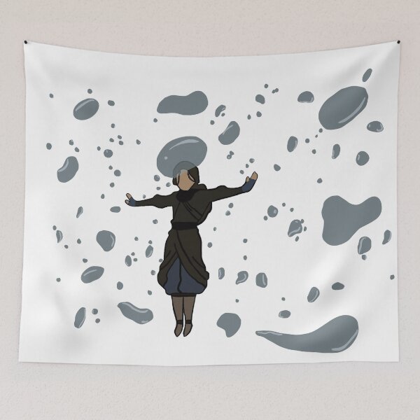 Item preview, Katara in Rain designed and sold by Maggie Reynolds.