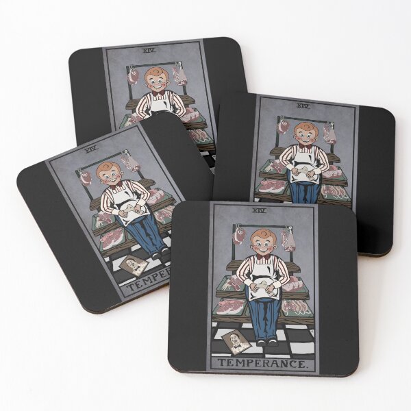 Item preview, 14 - Temperance - Meaty Meetz designed and sold by Dark Fantastic Design.