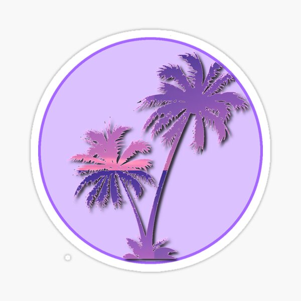 Paris California LOGO Sticker