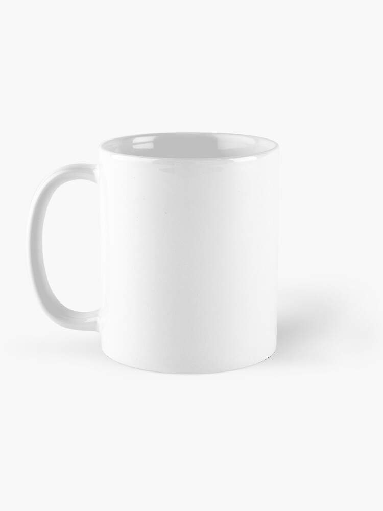Alternate view of Live in Wonder – teal on white Coffee Mug