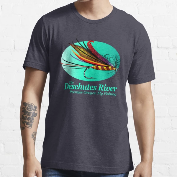 Deschutes River Fly Fishing (FSH) Essential T-Shirt for Sale by