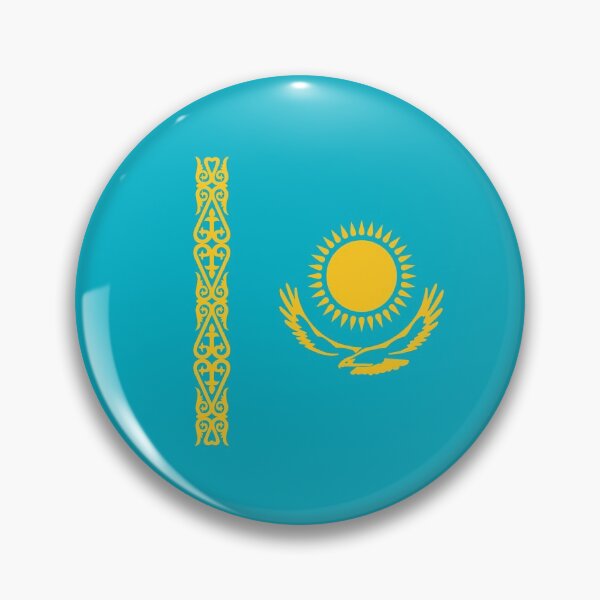 Item preview, Kazakhstan flag   designed and sold by flagshop.