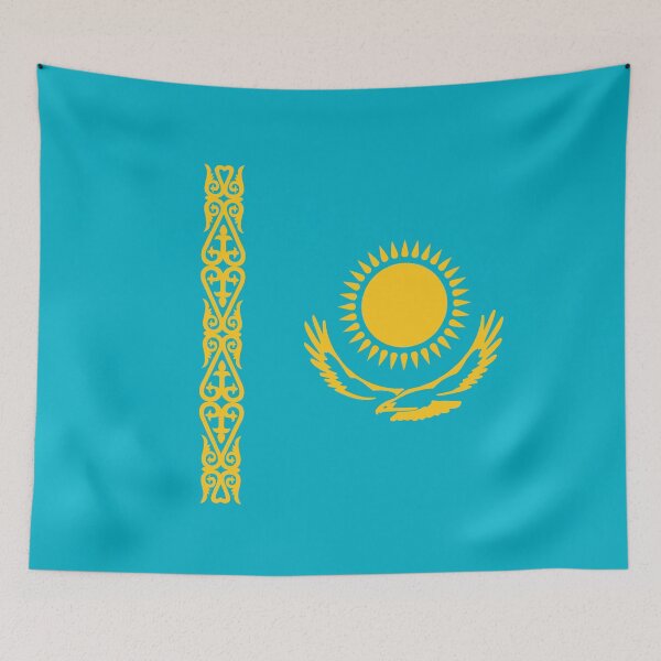 Item preview, Kazakhstan flag   designed and sold by flagshop.