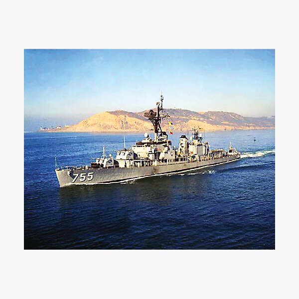 USS JOHN A. BOLE (DD-755) SHIP'S STORE Photographic Print