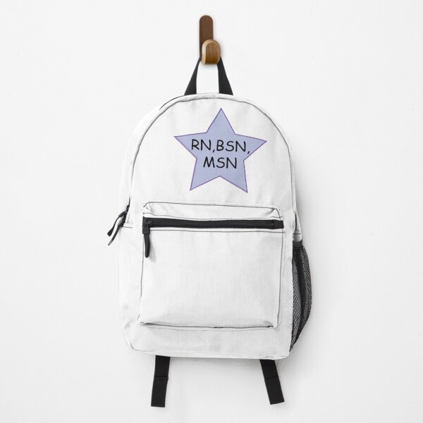 Item preview, Registered Nurse, BSN, MSN with Purple Star designed and sold by ArtsyRabbit.