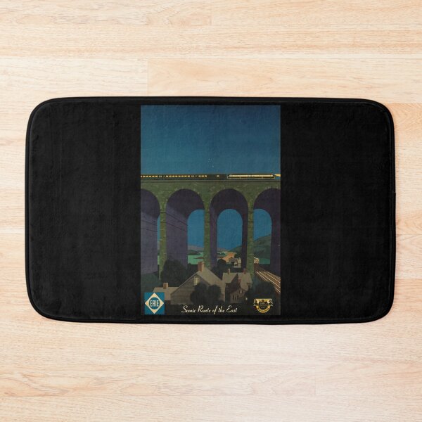 Item preview, Route of the East retro poster designed and sold by CorasPosters.