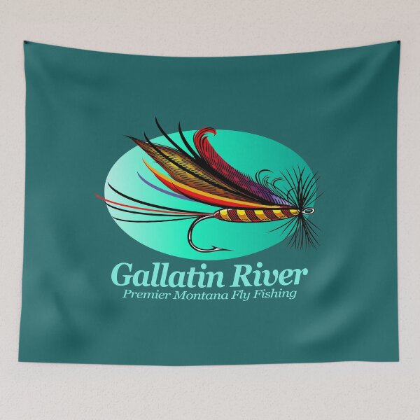 Item preview, Gallatin River Fly Fishing (FSH) designed and sold by curranmorgan.